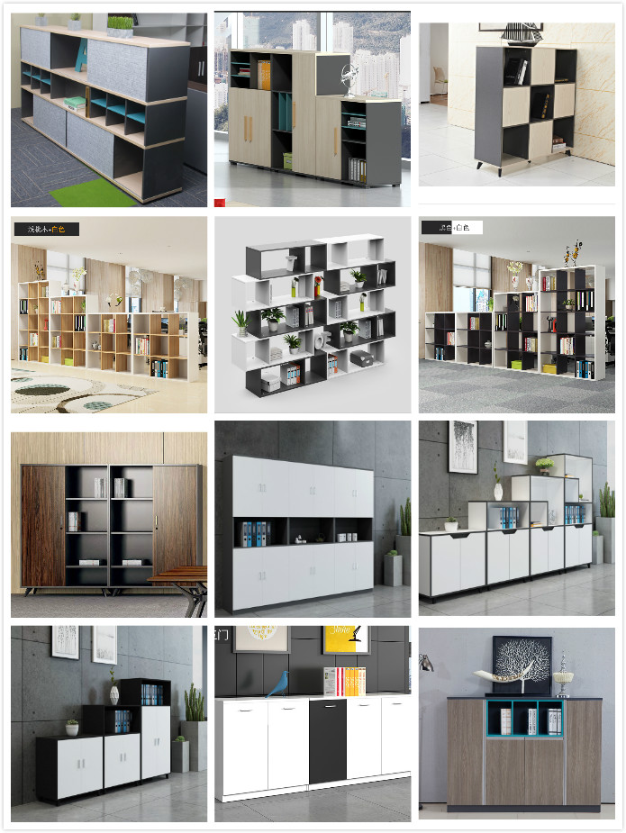 文件柜_辦公文件柜_木制文件柜_班臺背景柜_板式文件柜_板式辦公柜子