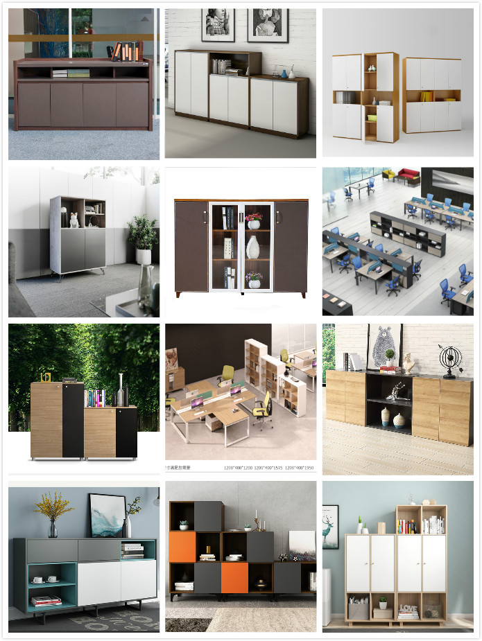 文件柜_辦公文件柜_木制文件柜_班臺背景柜_板式文件柜_板式辦公柜子